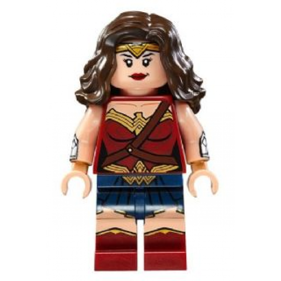 LEGO MINIFIG SUPER HEROE Wonder Woman - Dark Brown Hair